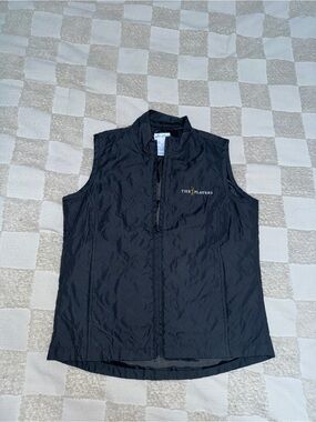 The Players Black Quilted Golf Vest - Lightweight Men's Outerwear